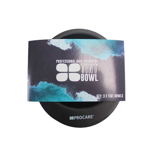 Pro Care Premium Black Non-Slip Tint Bowl 3 Pack