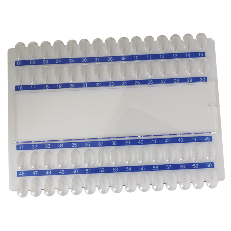 60 Tip Colour Display Chart Single – NSI Nails