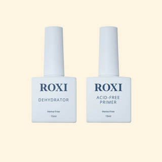 ROXI Prep bundle including Dehydrator and Acid free primer available in 8ml and/or 15ml
