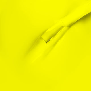 ROXI Lemon gel polish texture with brush applicator, bright neon finish