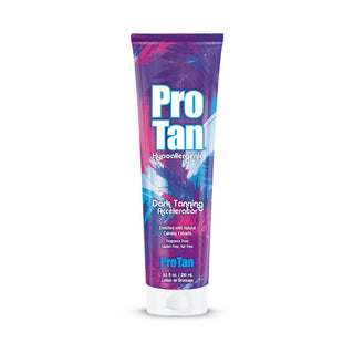 280ml Pro Tan Acellerator. Dark Tanning Accelerator. Enriched with Natural calming extracts, fragrance free, gluten free, nut free. Lotion de Bronzage.