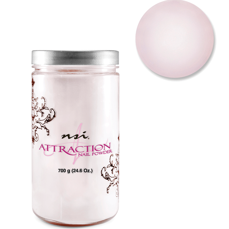 NSI Attraction Totally Clear Puder – 700 G, Tri-polymer, Für Nagelmodellage Und Verstärkung