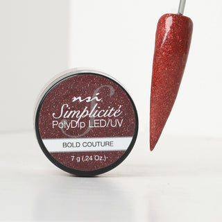 NSI Attraction Totally Clear Powder | 130 G | Chipresistenter Nagellack-Pulver Für Gel-Nägel | NSI7523