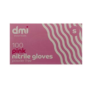 DMI - Pink Nitrile Gloves Powder Free 100pcs