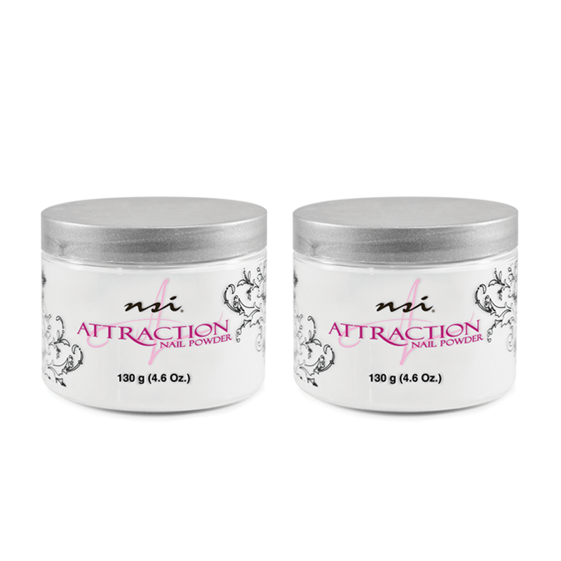 NSI Attraction Acryl-Pulver – Leuchtend Rosa, 40 G, Für Nagelmodellage