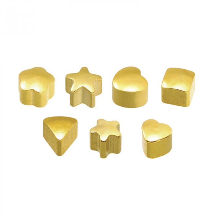 Caflon Blu 24ct Gold Plated Assorted Shapes
