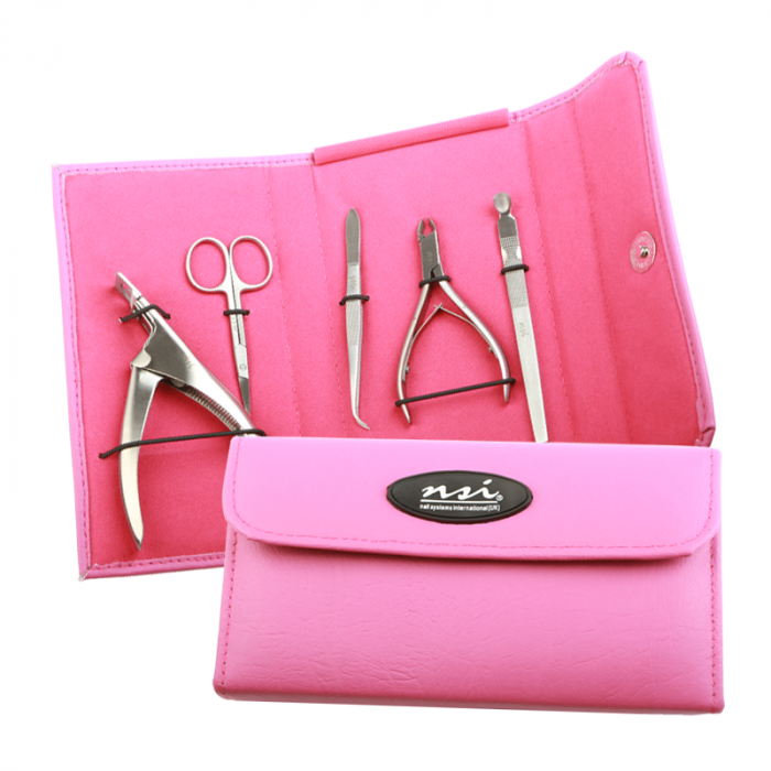 Pink Nail Technician Implement Kit