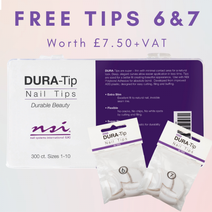 Dura Tips White 300ct with FREE No6s & 7s