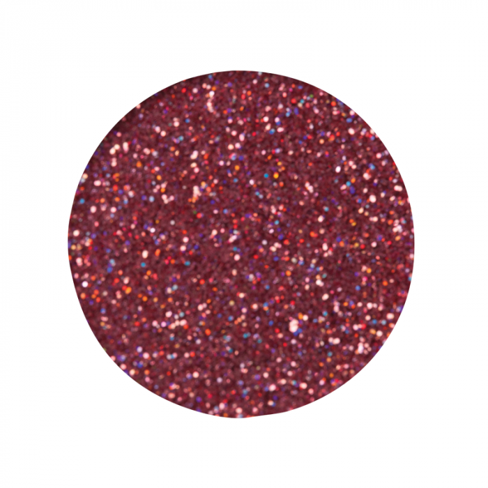 Ruby Red Polyester Glitter