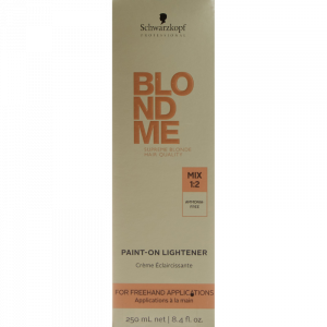 BlondMe Paint on Lightener