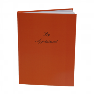 Orange Appointment Book