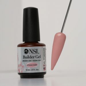NSI Rubber Base BIAB, Opaque Nude Builder In A Bottle