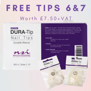 Dura Tips Natural 300ct with FREE No6s & 7s