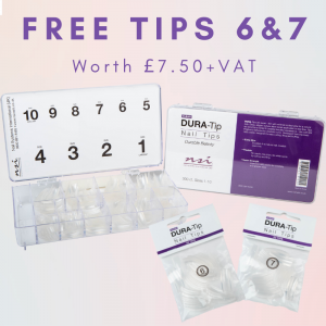 Dura Tips Clear 300ct with FREE No6s & 7s!