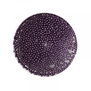 Glass Beads - Metallic Purple