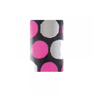 NSI Nail Wraps Spots Pink & Silver