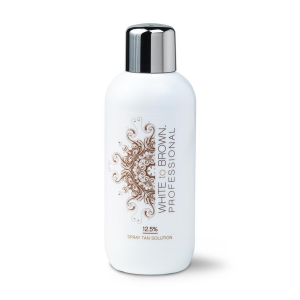 White to Brown 12.5% Spray Tan Professional Solution